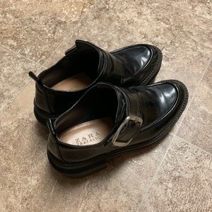 Zara High Heel Leather Shoes
